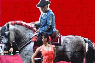 bailando con el caballo