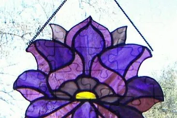 Chakra Third Eye Stained Glass