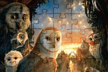 The Owls of Ga Hoole jigsaw puzzle