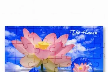 luna azul jigsaw puzzle