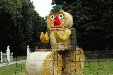 funny farmers. jigsaw puzzle