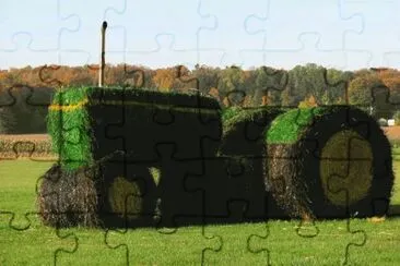 tractor. jigsaw puzzle