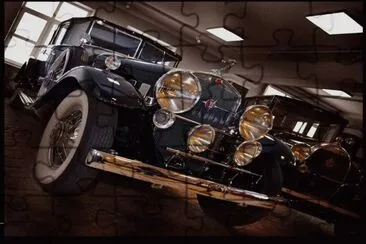 antique cars jigsaw puzzle