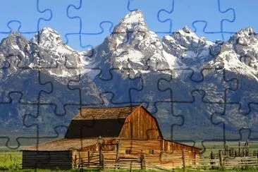 mountain ranch jigsaw puzzle