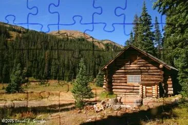 country cabin jigsaw puzzle