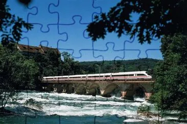פאזל של Ferrocarril moderno europeo
