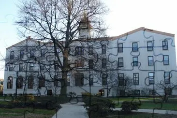 alumni hall villanova university jigsaw puzzle