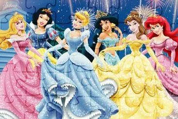 Aurora SnowWhite Cinderella Jasmine Belle Ariel