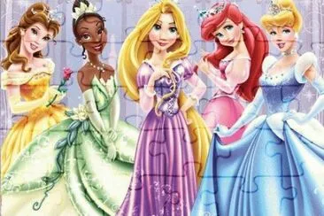 Belle Tiana Rapunzel Ariel Cinderella