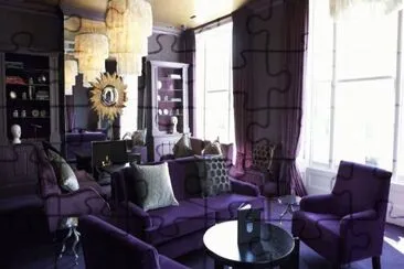 Purple Living Room