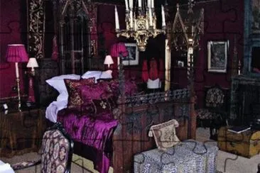 פאזל של Gothic Purple Bedroom