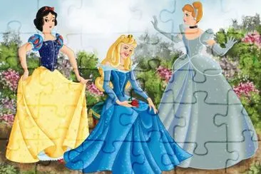 פאזל של SnowWhite Aurora Cinderella