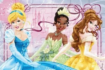 פאזל של Cinderella Tiana Belle
