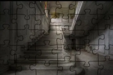 Mansion stair jigsaw puzzle