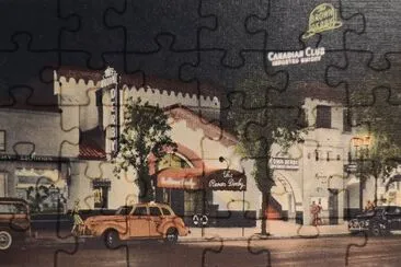 Brown Derby Postcard jigsaw puzzle