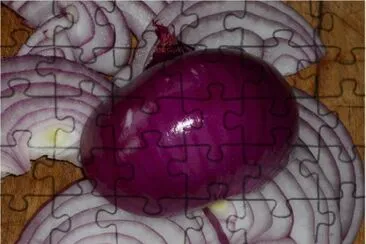 פאזל של Vibrant Purple Onion