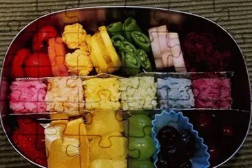 פאזל של fruit candy