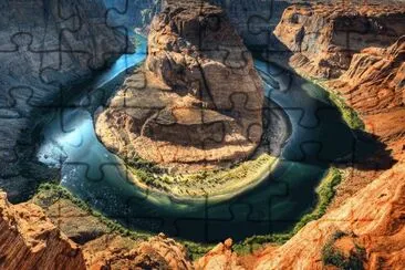 Horseshoe bend of the Colorado River