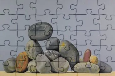Sobre la mesa jigsaw puzzle