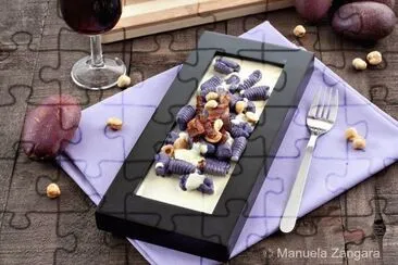 Purple Pasta Gnocchi jigsaw puzzle