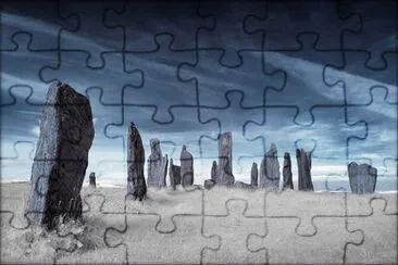 Callanish standing stones jigsaw puzzle