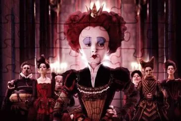 rainha vermelha jigsaw puzzle