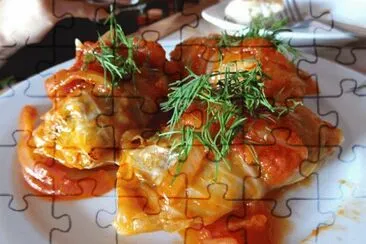 פאזל של braised cabbage