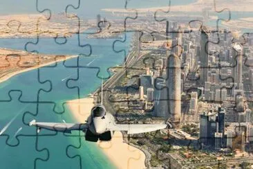 פאזל של EUROFIGHTER EN LOS EMIRATOS ARABES