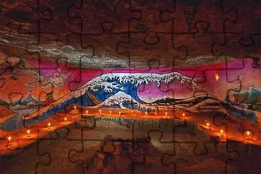 beach catacombs jigsaw puzzle