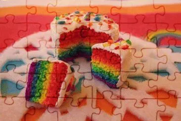 torta de colores jigsaw puzzle