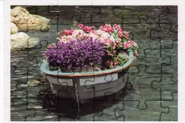 Flower Boat jigsaw puzzle