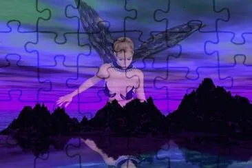 Deep Purple Fairy-Art