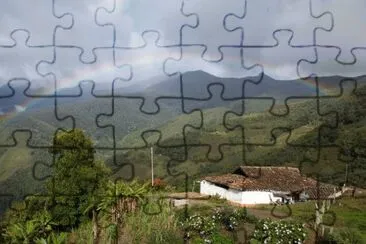 finca in Andes jigsaw puzzle