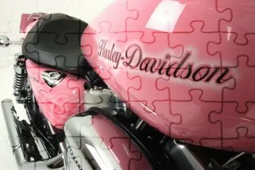 Pink Harley