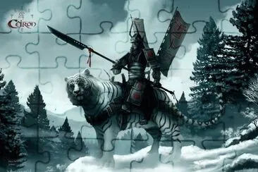 samurai jigsaw puzzle