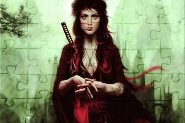 samurai jigsaw puzzle