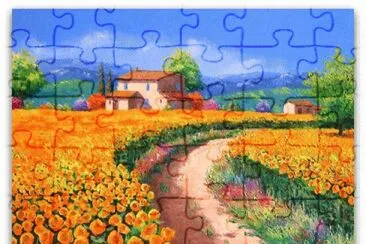 Pintura jigsaw puzzle