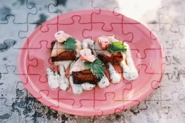 פאזל של beach picnic food