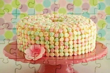 פאזל של Marshmallow cake