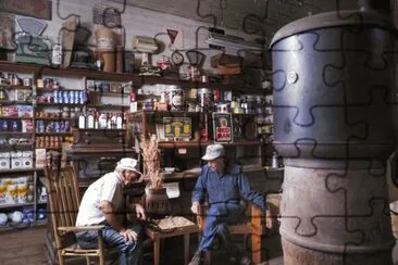 checker players in country store