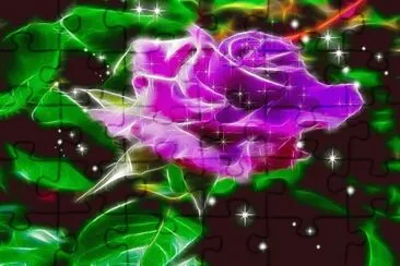 פאזל של Sparkling Vibrant Rose
