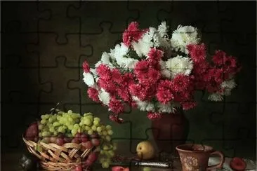 Sobre la mesa jigsaw puzzle