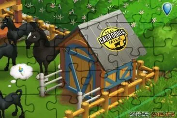 פאזל של Real California Dairy Barn-Farmville