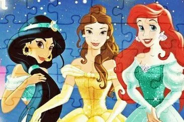 Jasmine Belle Ariel jigsaw puzzle