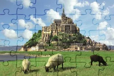 Mont Sant Michel jigsaw puzzle