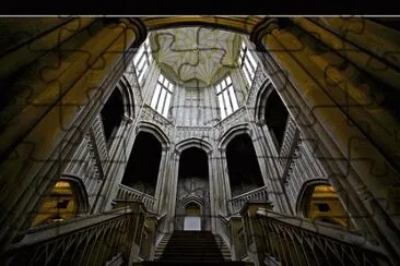 Margam Castle stair