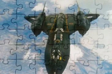 LOCKEED SR 71 BLACK BIRD jigsaw puzzle