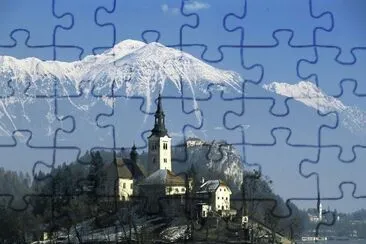פאזל של Slovenian alps