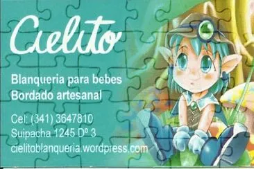 TARJETA CIELITO