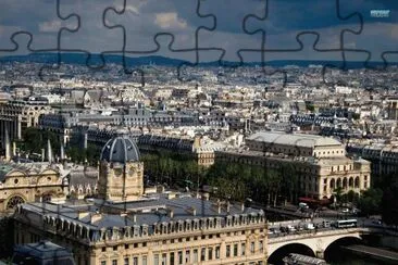 Paris jigsaw puzzle